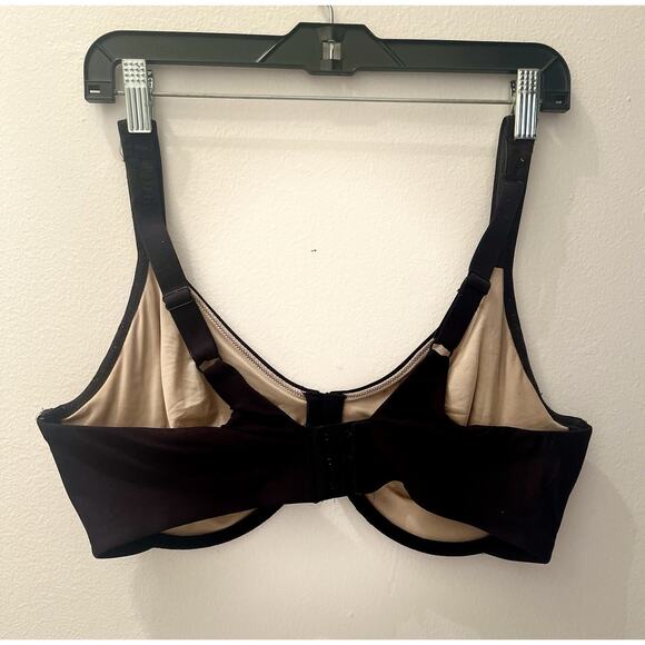 Olga 35519 Lace Sheer Leaves Underwire Minimizer Bra Size 42D - Picture 2 of 4